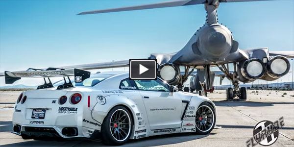 Nissan GTR With Widebody From Liberty Walk