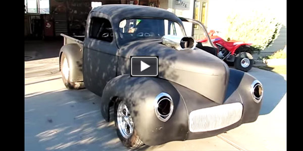 Pro Street 1941 Blown Willys 540 Truck