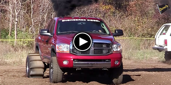 Paddled Diesel Dodge With 1,000 HP