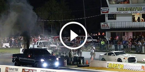 Ford Diesel Truck Vs Ford Mustang FL2K14