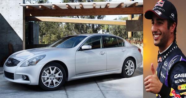 Daniel-Ricciardo-Drive-Infiniti-Q50-Sedan
