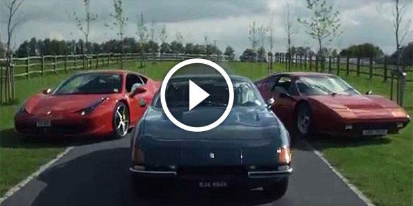 Three Eras Of Ferrari