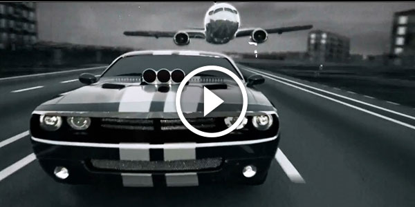 Dodge Challenger vs Boing 737