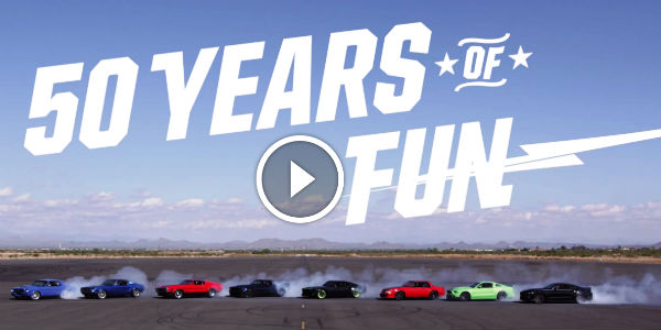 Ford Mustang Celebrates 50 Years of Fun