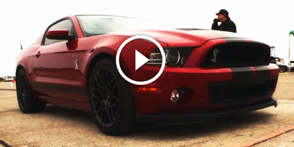 2013 Mustang Shelby GT500 (174.7 mph standing mile) Texas Mile Oct 2012