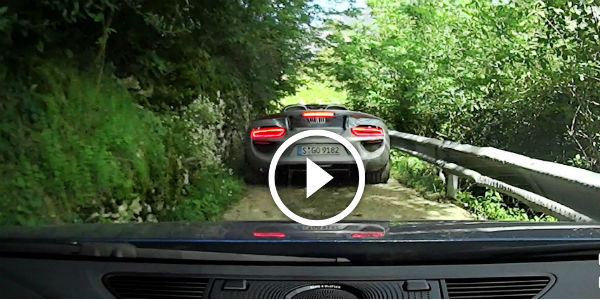 Getting Lost with Porsche 918 Ferrari F12 and Audi R8