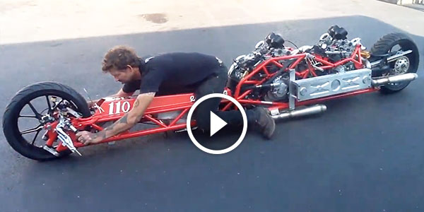 2 POWERFUL Ducati Engines COMBINED INTo ONE