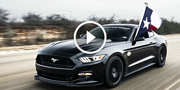 2015 Hennessey Mustang Runs 195 MPH!
