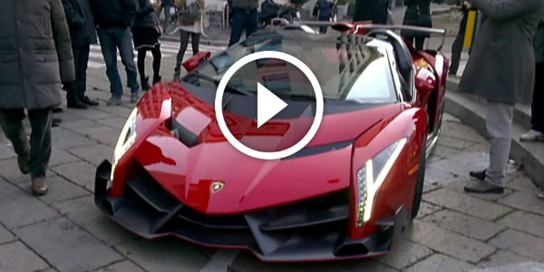 Lamborghini Veneno Roadster - €3.3m Hypercar On The Road