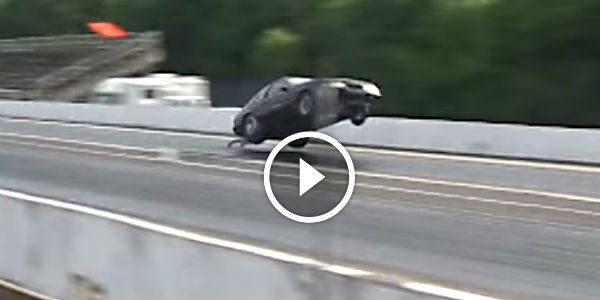 TURBO FORD MUSTANG TAKES FLIGHT!!!