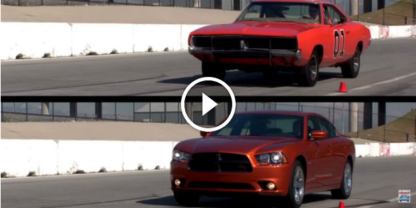2011 Dodge Charger vs. The General Lee Track Tested