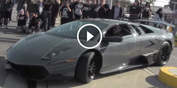 Lamborghini LP670-4 SV CRAZY Launch Control