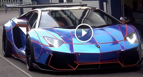 Europe's 1st Liberty Walk Lamborghini Aventador by SBR