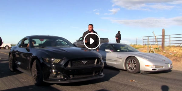 2015 Mustang GT vs C5 Z06