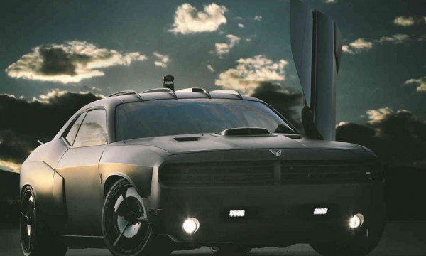 Dodge-Challenger-Vapor-US-Air-Force-front three quarters