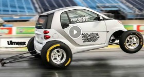 NEW RECORD SET! WORLD'S FASTEST SMART CAR RUNS 10.26@130.83MPH AT RT66