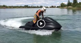 Yamaha jet ski Turbo Test