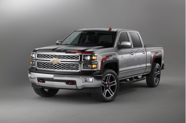 chevrolet-silverado-toughnology-concept-2014 front three quarters