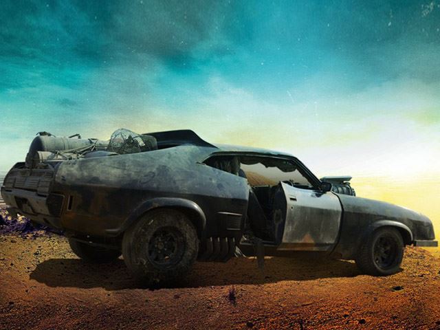 mad max fury road custom car rear three quarters - NO Car NO Fun ...