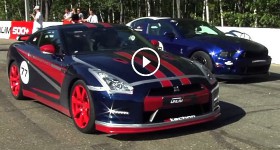 Ford Mustang Shelby GT500 vs Corvette Z06 vs Panamera vs GT-R vs Gallardo