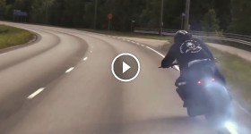 Motorbike street drifting