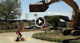 Redneck Wakeboarding with Tommy & Crum