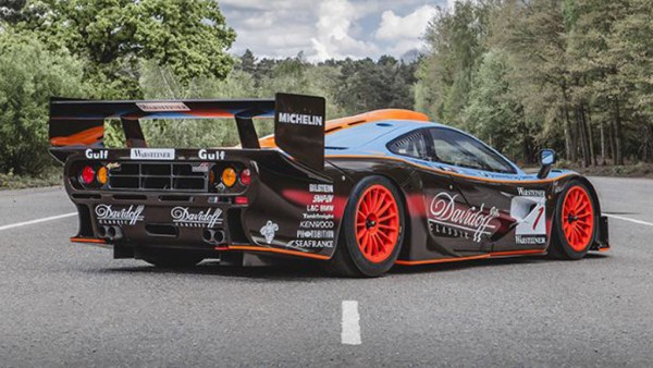 1997 McLaren F1 GTR Longtail rear three quarters