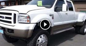 2005 FORD F350 KING RANCH LIFTED CUMMINS TWIN TURBO DIESEL 4X4