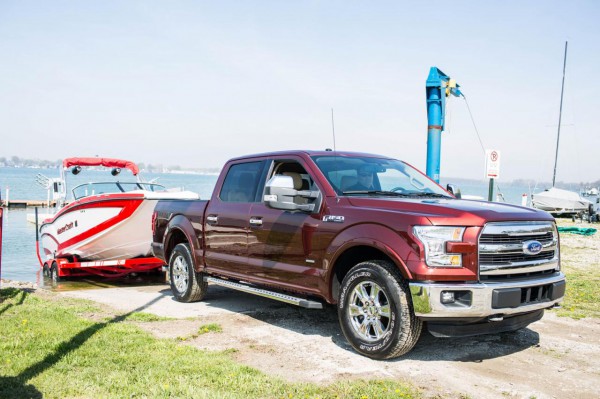 2016 Ford F-150 with Pro Trailer Backup Assist right side front three quarters