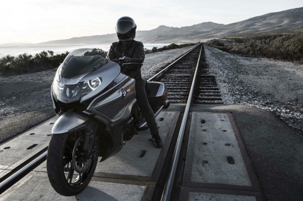 BMW Concept 101  front three quarters on railway