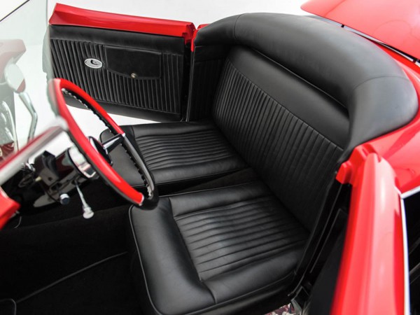 Bugnaughty Delahaye USA driver's seat