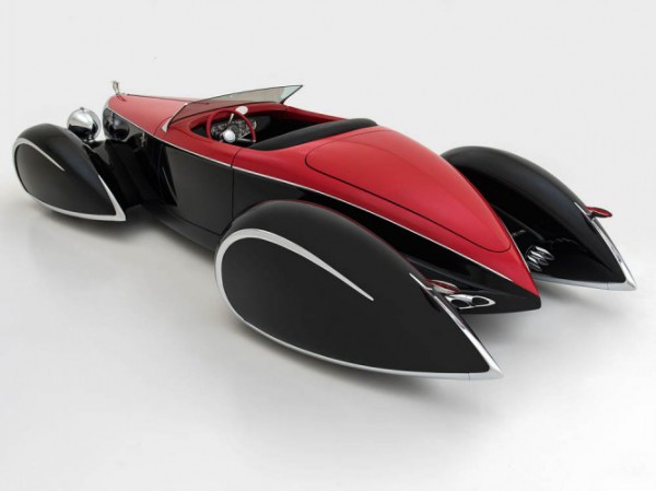 Bugnaughty Delahaye USA rear three quarters left side