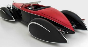 Bugnaughty Delahaye USA rear three quarters left side - featured image
