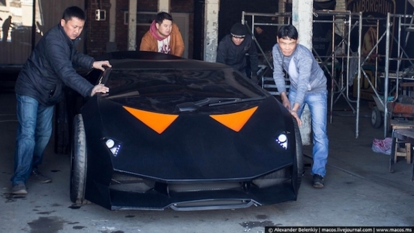 Custom built Lamborghini Sesto Elemento front end