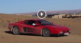 Ferrari Testarossa to the Sahara. 2000mile adventure to the Sahara desert