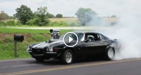 Funeral burnouts in honor of murder victim Hawk Point Missouri