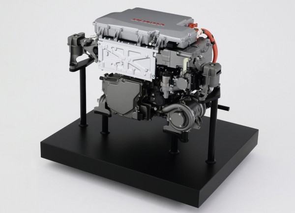 Honda FCV Concept engine view