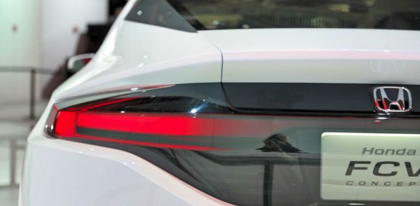 Honda FCV Concept taillights close up