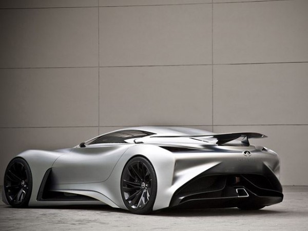 Infiniti Vision GT concept car rear three quarters