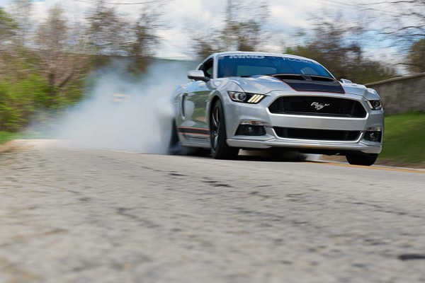 MMD by Foose 2015 Mustang GT burnout