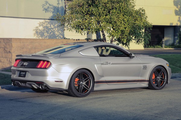 MMD by Foose 2015 Mustang GT right side rear three quarters
