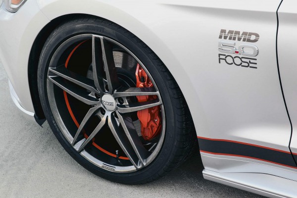 MMD by Foose 2015 Mustang GT wheel close up