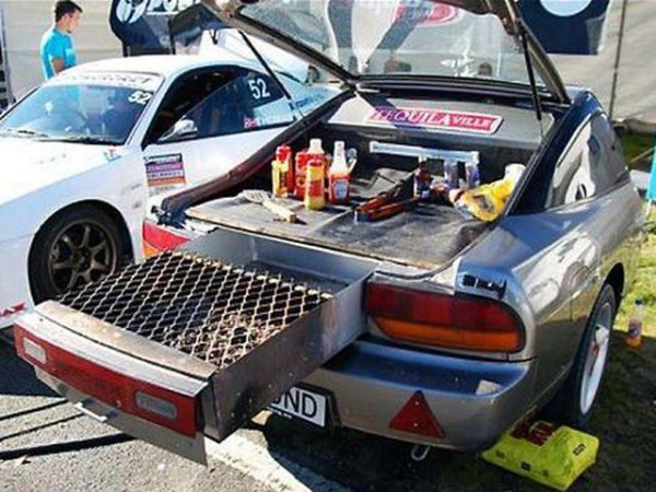 Nissan 200SX Rear End Tailgate BBQ