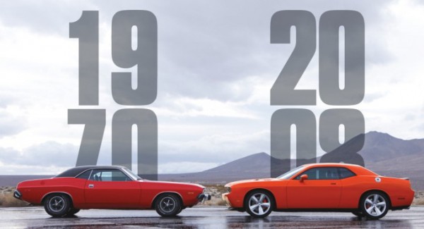 1970 dodge challenger and 2008 dodge challenger