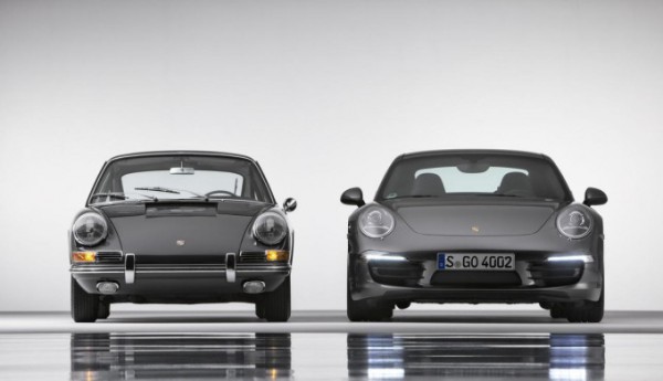 Porsche 911 old and new