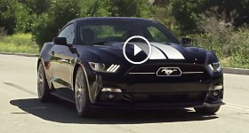 2015 Ford Mustang GT 50th Anniversary Edition on 20 CSS-8 Brushed Lexani Wheels