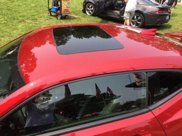 2016 Chevrolet Camaro SS rooftop view