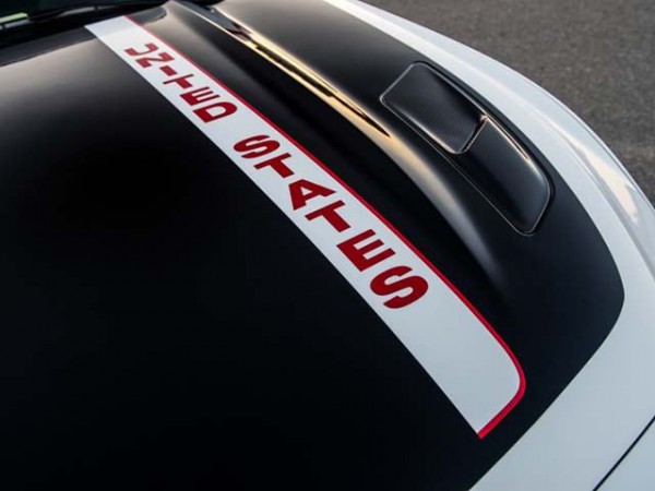 Ford Mustang Apolo Edition hood top view