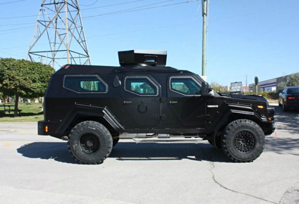 The GURKHA LPV by Terradyne side view