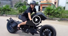 BATMAN BatMOBILE BiKE designed in VIETNAM